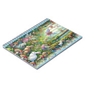 Fairy Woodland Gathering Enchanted Forest Fantasy Notitieboek (Linkerzijde)