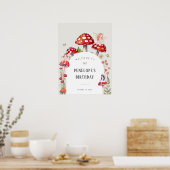 Fairy Woodland Verjaardag Welkom Poster (Keuken)