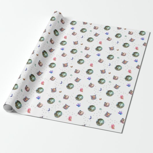 Fairy Wrapping Paper Roll Cadeaupapier (Uitgerold)