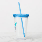 Fairy Wren Acryl Drinkbeker (Links)