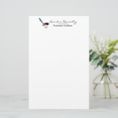 Fairy Wren Briefpapier (Staand voorkant)
