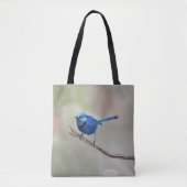 Fairy Wren canvas tas (Voorkant)