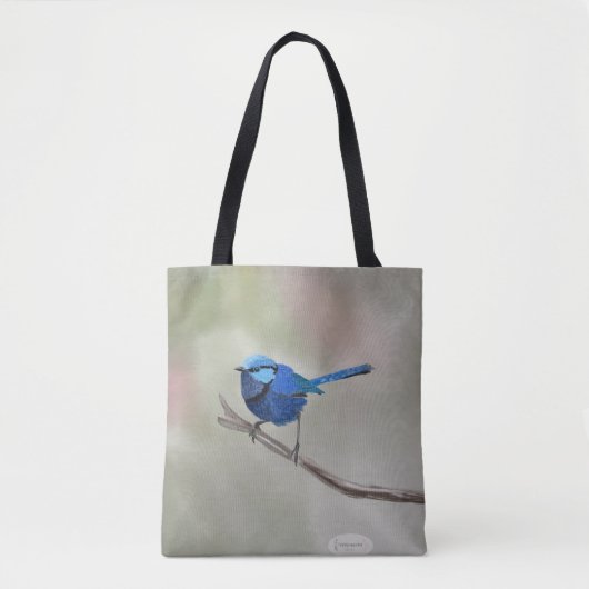 Fairy Wren canvas tas (Voorkant)