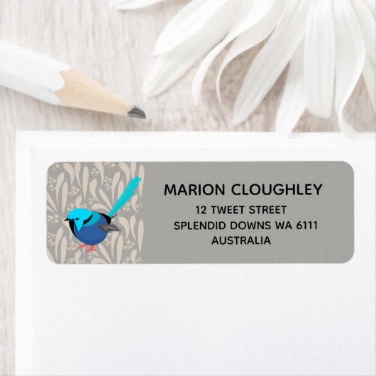 Fairy Wren Etiket (Insitu)