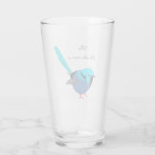 Fairy Wren Glas (Achterkant)