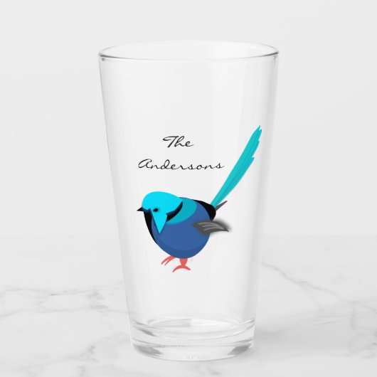 Fairy Wren Glas (Voorkant)