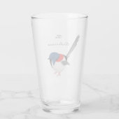 Fairy Wren Glas (Achterkant)