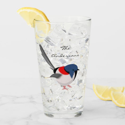 Fairy Wren Glas (Voorkant ijs)