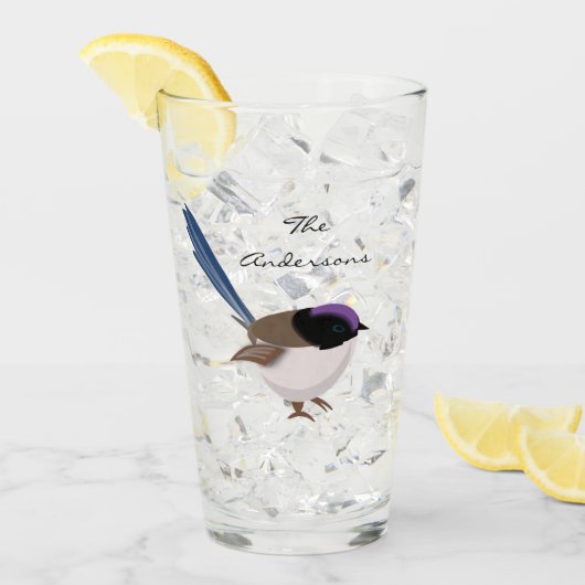 Fairy Wren Glas (Voorkant ijs)