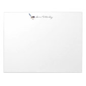 Fairy Wren Notitieblok (Voorkant)