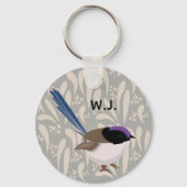 Fairy Wren Sleutelhanger (Voorkant)