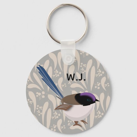 Fairy Wren Sleutelhanger (Voorkant)