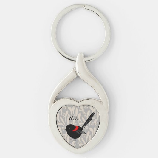 Fairy Wren Sleutelhanger (Voorkant)