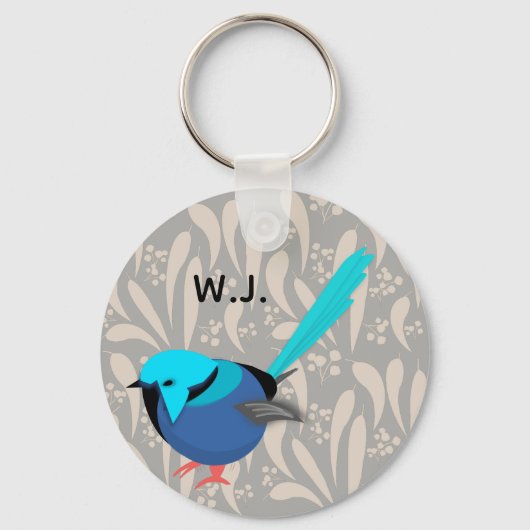 Fairy Wren Sleutelhanger (Voorkant)