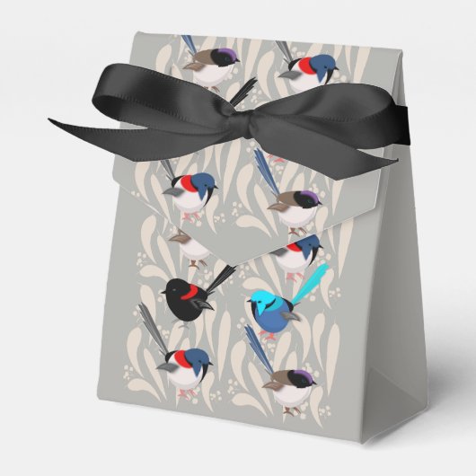 Fairy Wrens Bedankdoosjes (Voorkant Zijde)