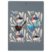 Fairy Wrens Klembord (Achterkant)