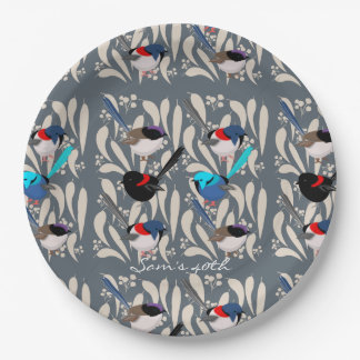 Fairy Wrens Papieren Bordje