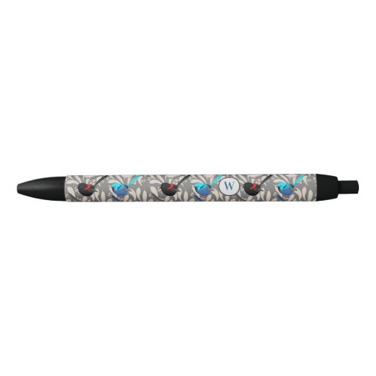 Fairy Wrens Zwarte Inkt Pen (Voorkant)