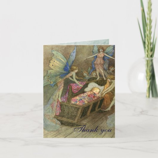 Fairy Wwish Hartelijk dank Bedankkaart (Voorkant)