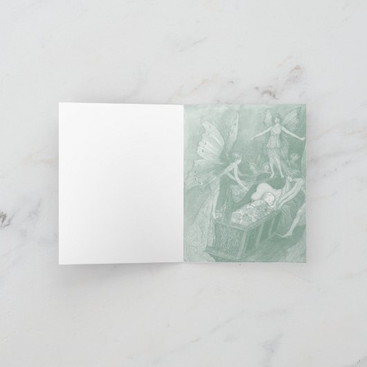 Fairy Wwish Hartelijk dank Bedankkaart (Binnen)