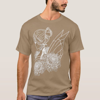 Fairycore Aesthetic Fairy Anime Girl Goth Japanese T-shirt