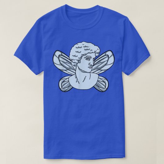 Fairycore Aesthetic Fairy Core Grunge David by Mic T-shirt (Design voorkant)