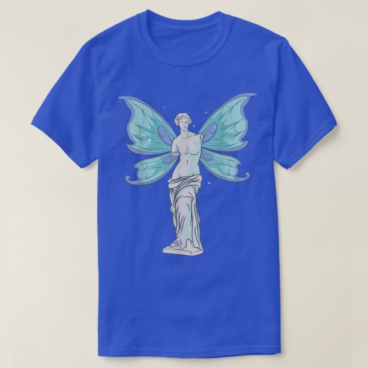 Fairycore Aesthetic Fairy Venus de Milo Statue Fae T-shirt (Design voorkant)