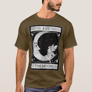 Fairycore Aesthetica The Moon Fairy Tarot Kaart T-shirt