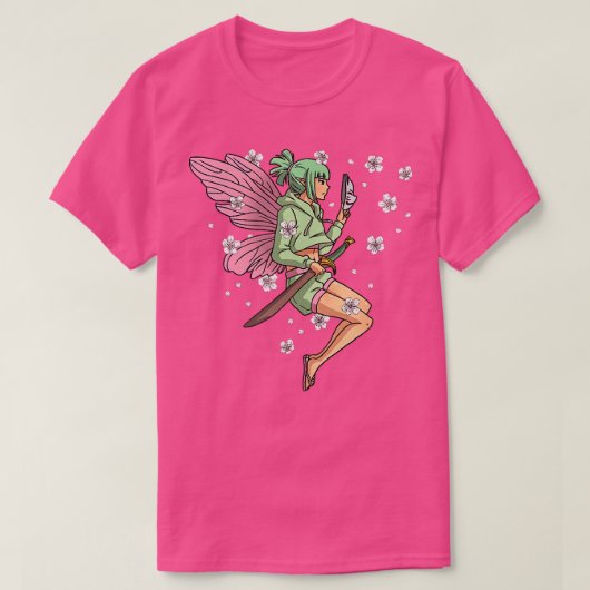 Fairycore Aesthetisch meisje Anime Kitsune Fox M T-shirt (Design voorkant)