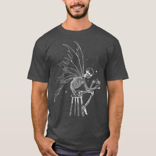 Fairycore Aesthetisch Skeleton Fairy Core Grunge h T-shirt