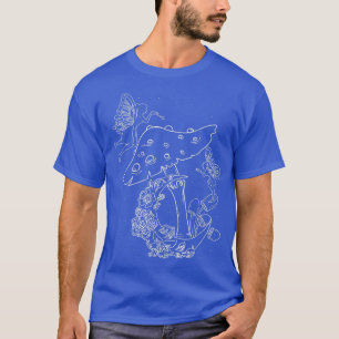 Fairycore Aesthetische Fairy Core Grunge Mushroom T-shirt