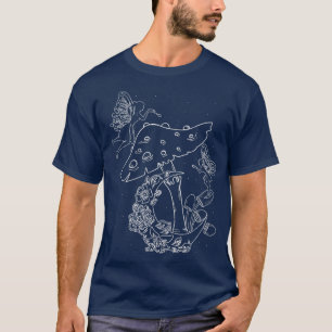 Fairycore Aesthetische Fairy Core Grunge Mushroom  T-shirt