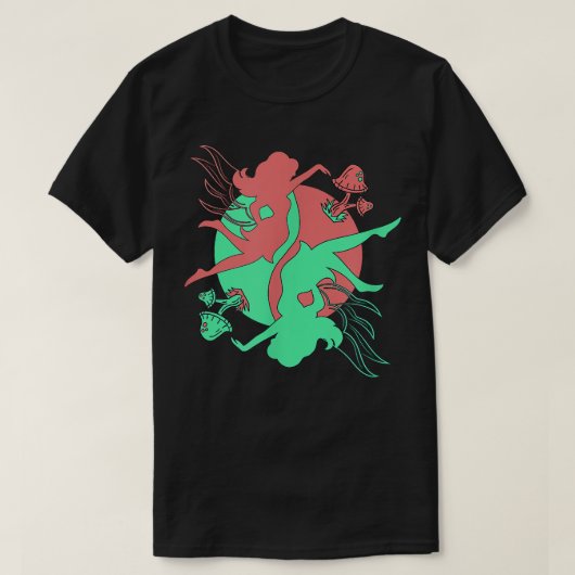 Fairycore Aesthetische Fairy Core Grunge Ying Yang T-shirt (Design voorkant)