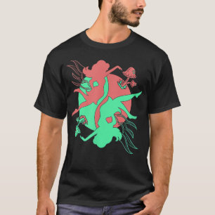 Fairycore Aesthetische Fairy Core Grunge Ying Yang T-shirt