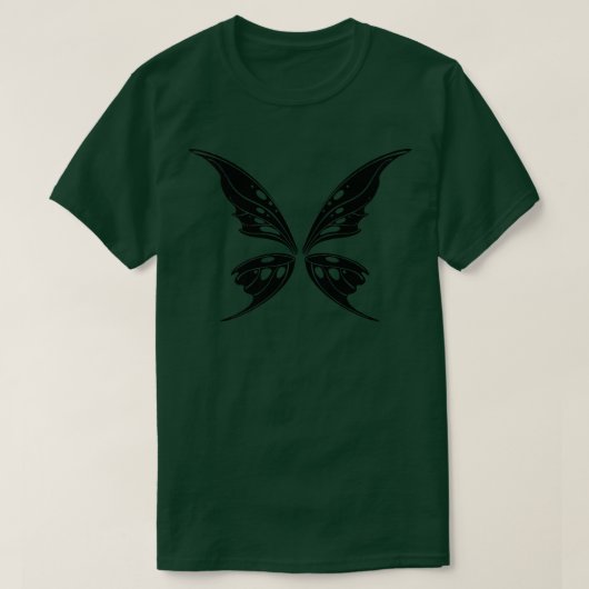 Fairycore Aesthetische Fairy Grunge Wings Faecore T-shirt (Design voorkant)