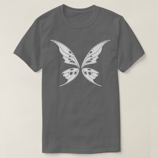 Fairycore Aesthetische Fairy Grunge Wings Faecore T-shirt (Design voorkant)