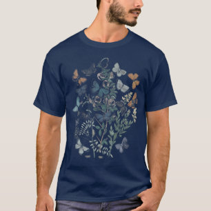 Fairycore Aesthetische Gothic van katoenhoudende k T-shirt