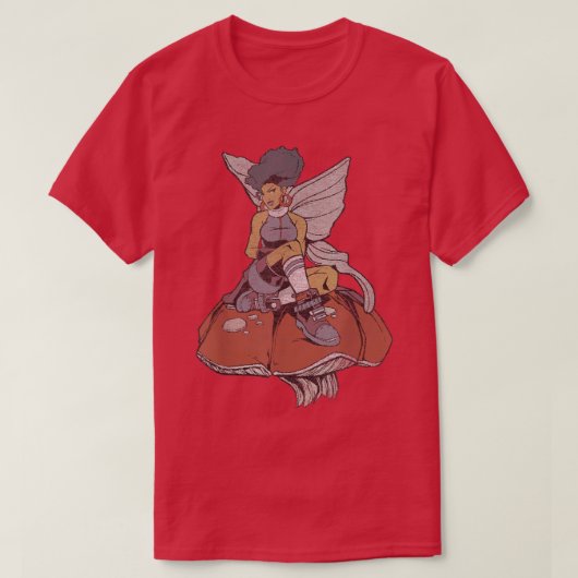 Fairycore anesthetische antiklonter t-shirt (Design voorkant)