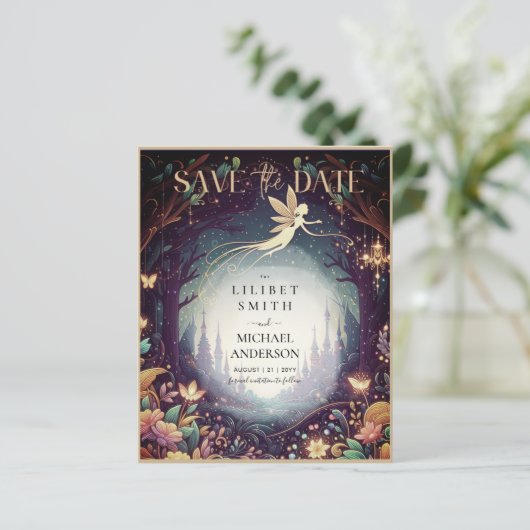 Fairycore Bewaar de datum Fairytale Glow Up Fairy (Staand voorkant)