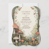 FAIRYCORE BRUILOFT  Natuur Loving Fairytale Kaart (Voorkant)