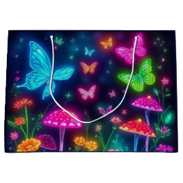 Fairycore-Butterflies Bloemen en Paddestoelen Groot Cadeauzakje