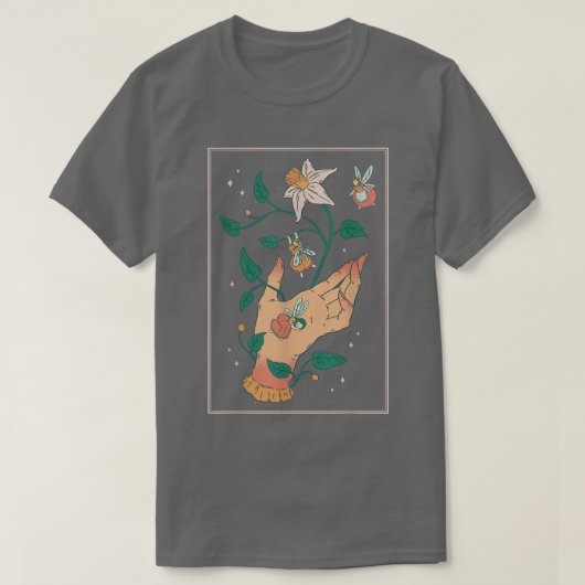 Fairycore Faecore Fairywave Magic Fantasy Gr T-shirt (Design voorkant)