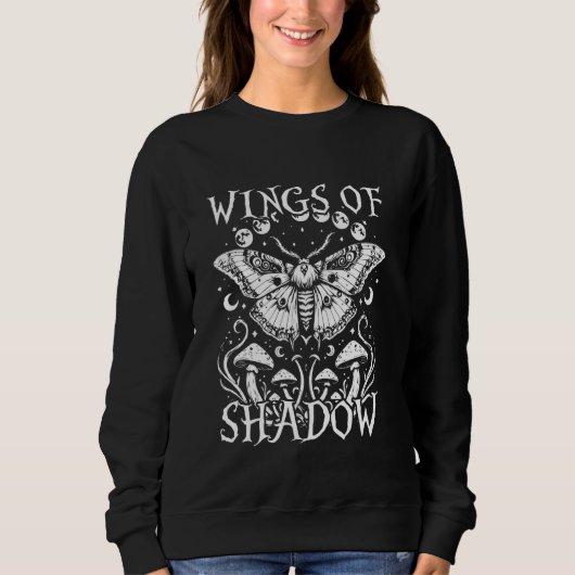 Fairycore Fairy Wings of Shadow Trui (Voorkant)