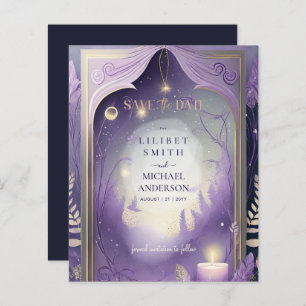 Fairycore Fairytale Save the Date Enchanted Fores