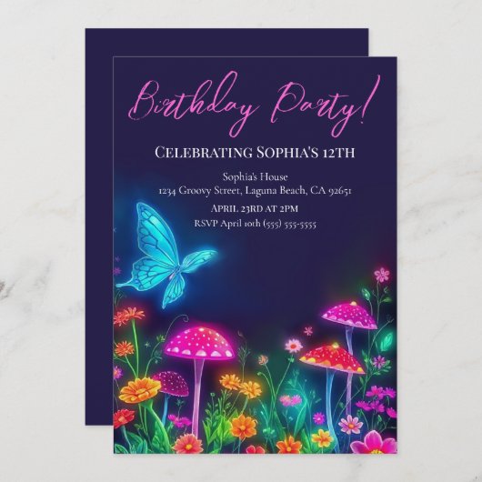 Fairycore Garden Kaart (Voorkant / Achterkant)