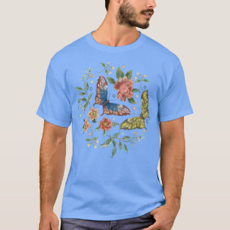 Fairycore Gothic Butterfly Cotvoordcore T-shirt