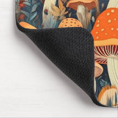 Fairycore Kleurrijke Bospaddenstoelen Gepersonalis Muismat (Hoek)