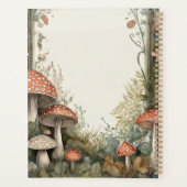 FAIRYCORE Mushrooms Goblincore Custom Gifts Planner (Achterkant)