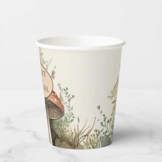 FAIRYCORE Mushrooms Goblincore Custom Party Papieren Bekers (Links)