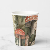 FAIRYCORE Mushrooms Goblincore Custom Party Papieren Bekers (Rechts)
